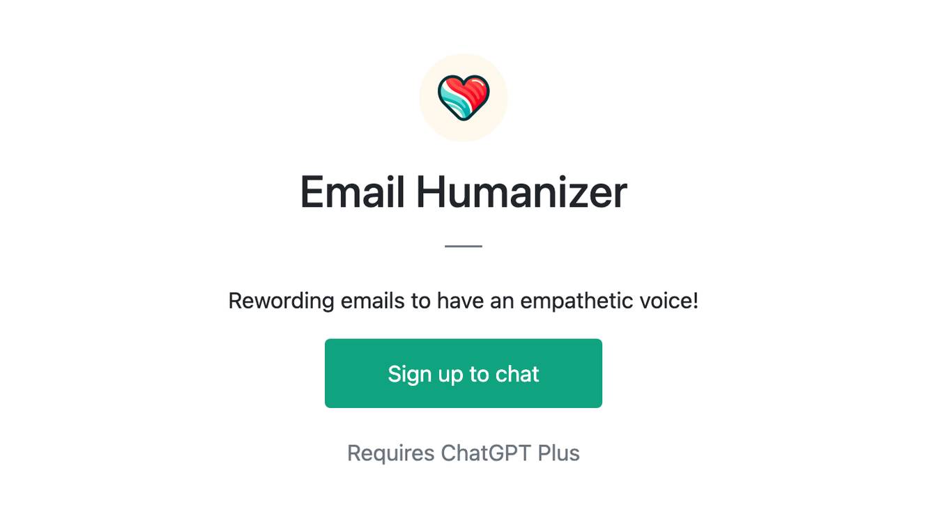 Email Humanizer Screenshot