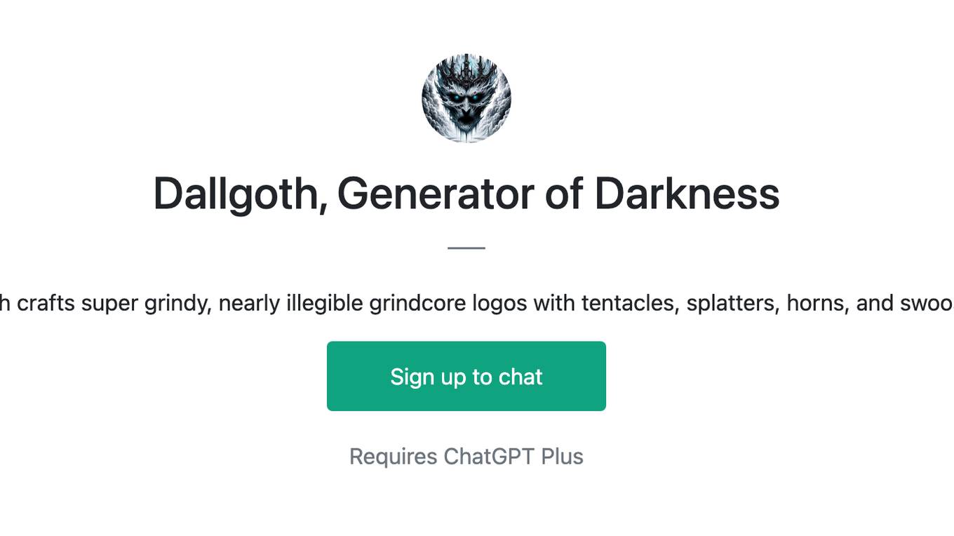 Dallgoth, Generator of Darkness Screenshot