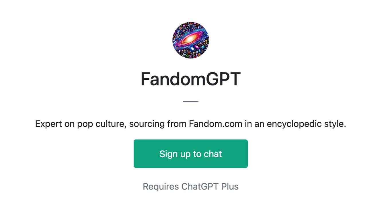 FandomGPT Screenshot