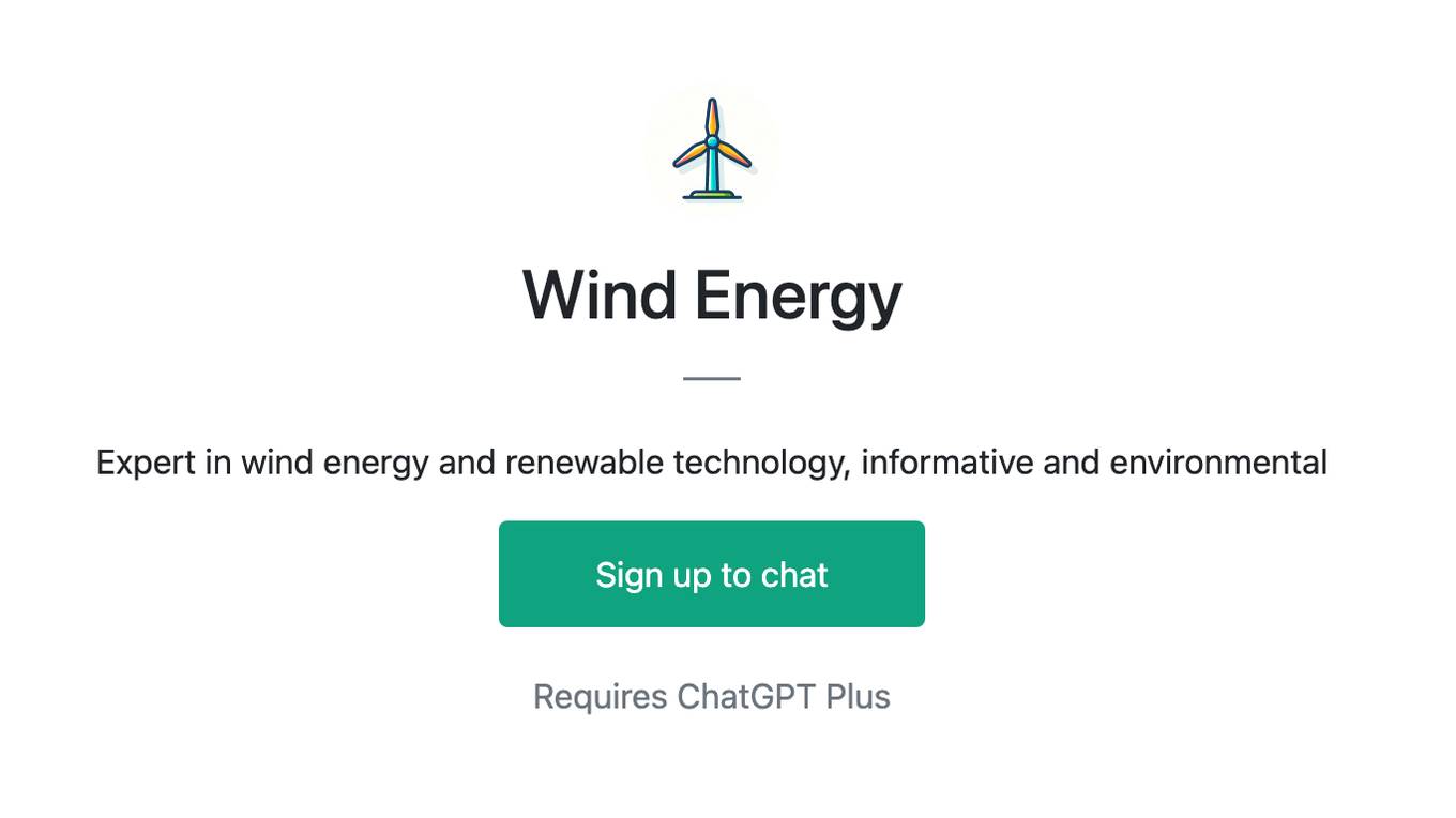 Wind Energy Screenshot