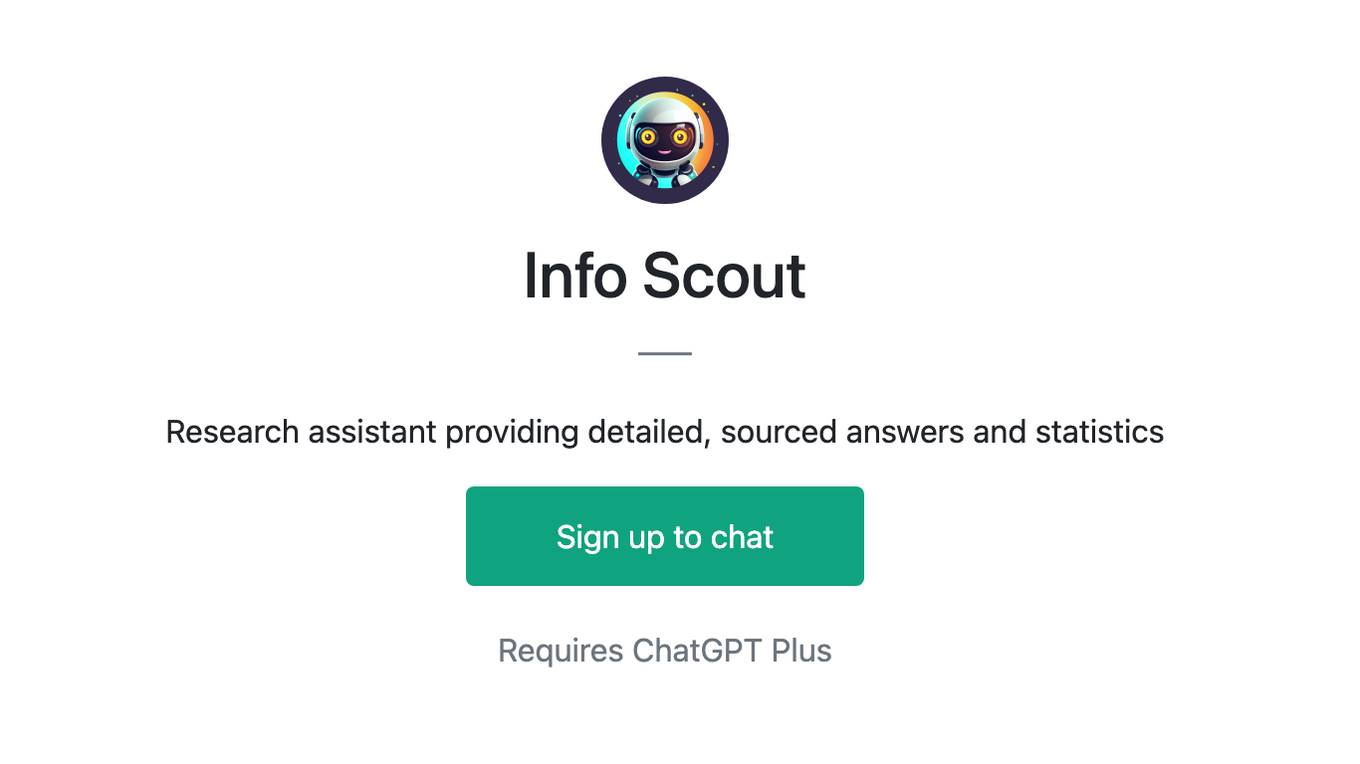 Info Scout Screenshot