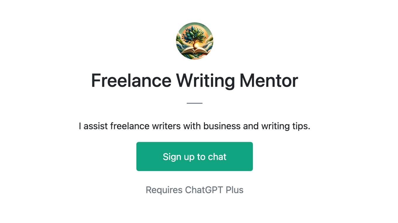 Freelance Writing Mentor Screenshot