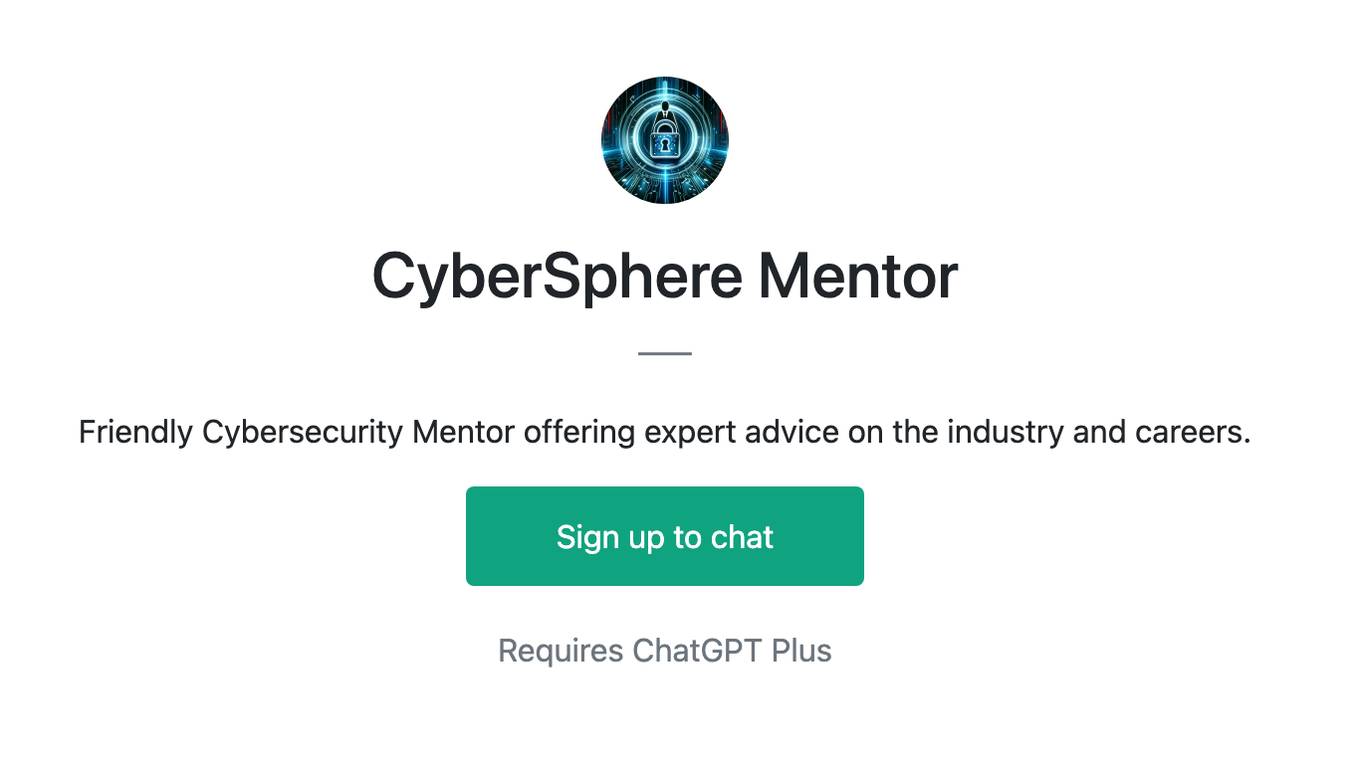 CyberSphere Mentor Screenshot