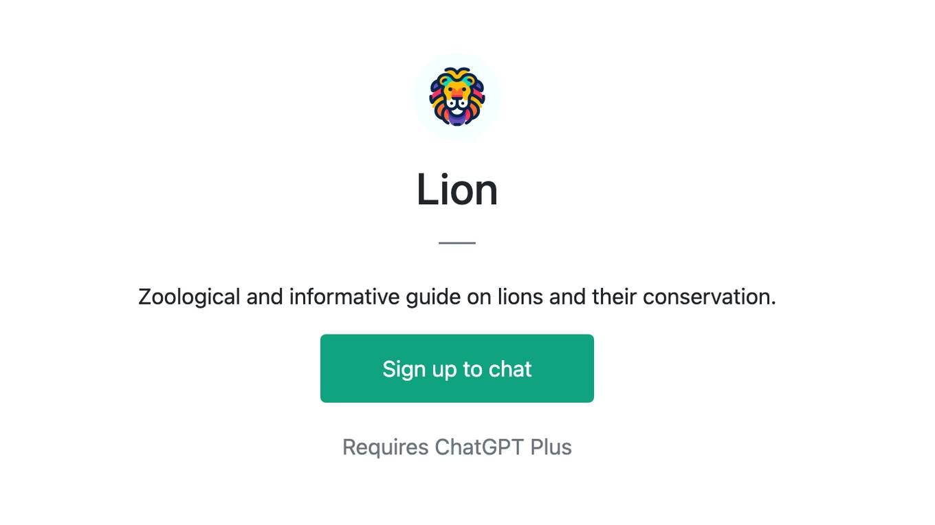 Lion Screenshot