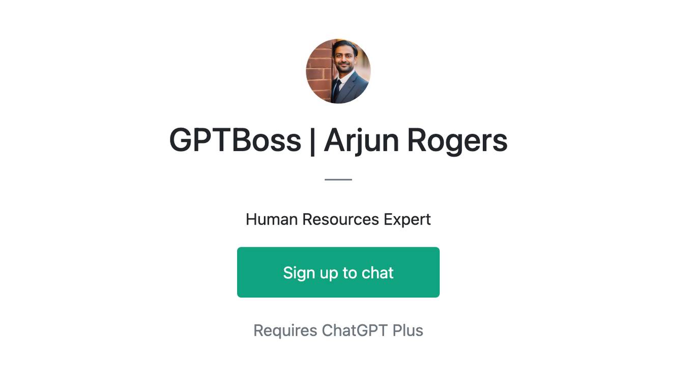 GPTBoss | Arjun Rogers Screenshot