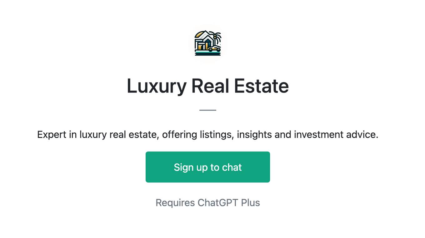 Luxury Real Estate Screenshot