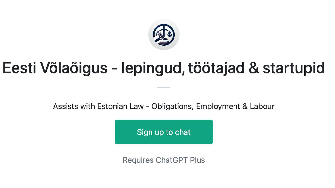 Eesti Võlaõigus - lepingud, töötajad & startupid Screenshot