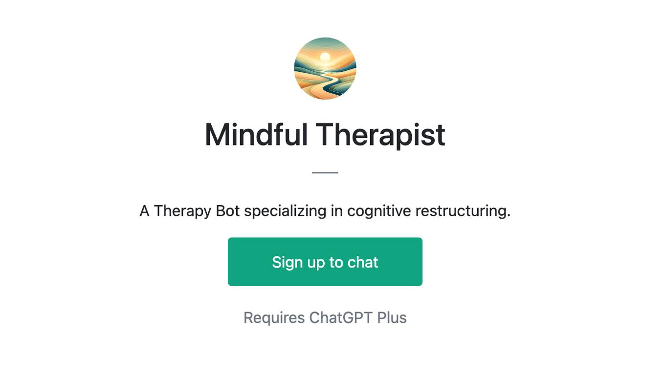 Mindful Therapist Screenshot