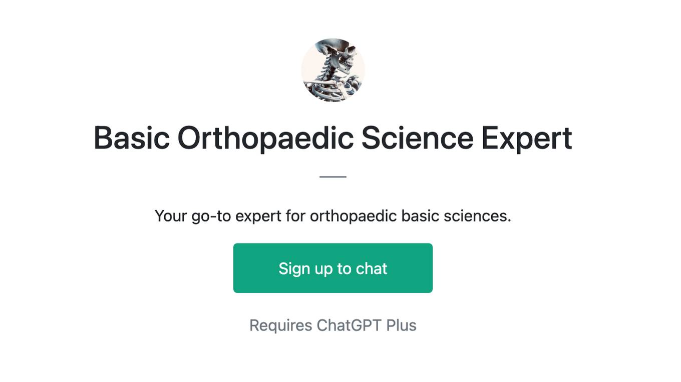 Basic Orthopaedic Science Expert Screenshot