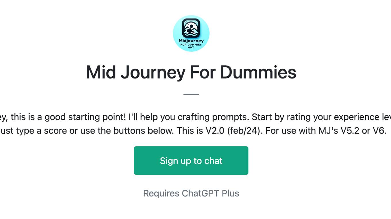 Mid Journey For Dummies Screenshot