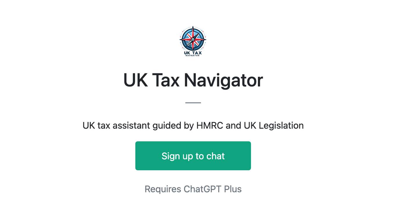 UK Tax Navigator Screenshot