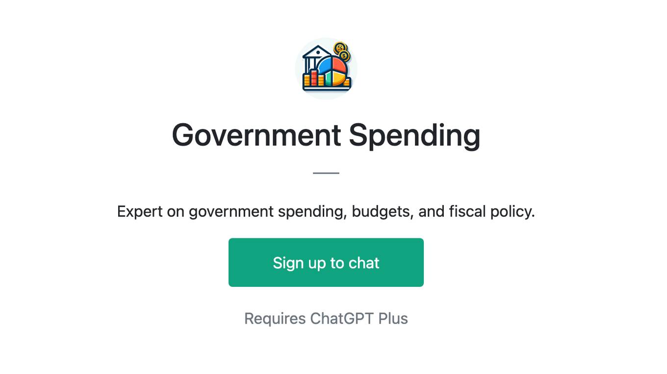 Government Spending Screenshot