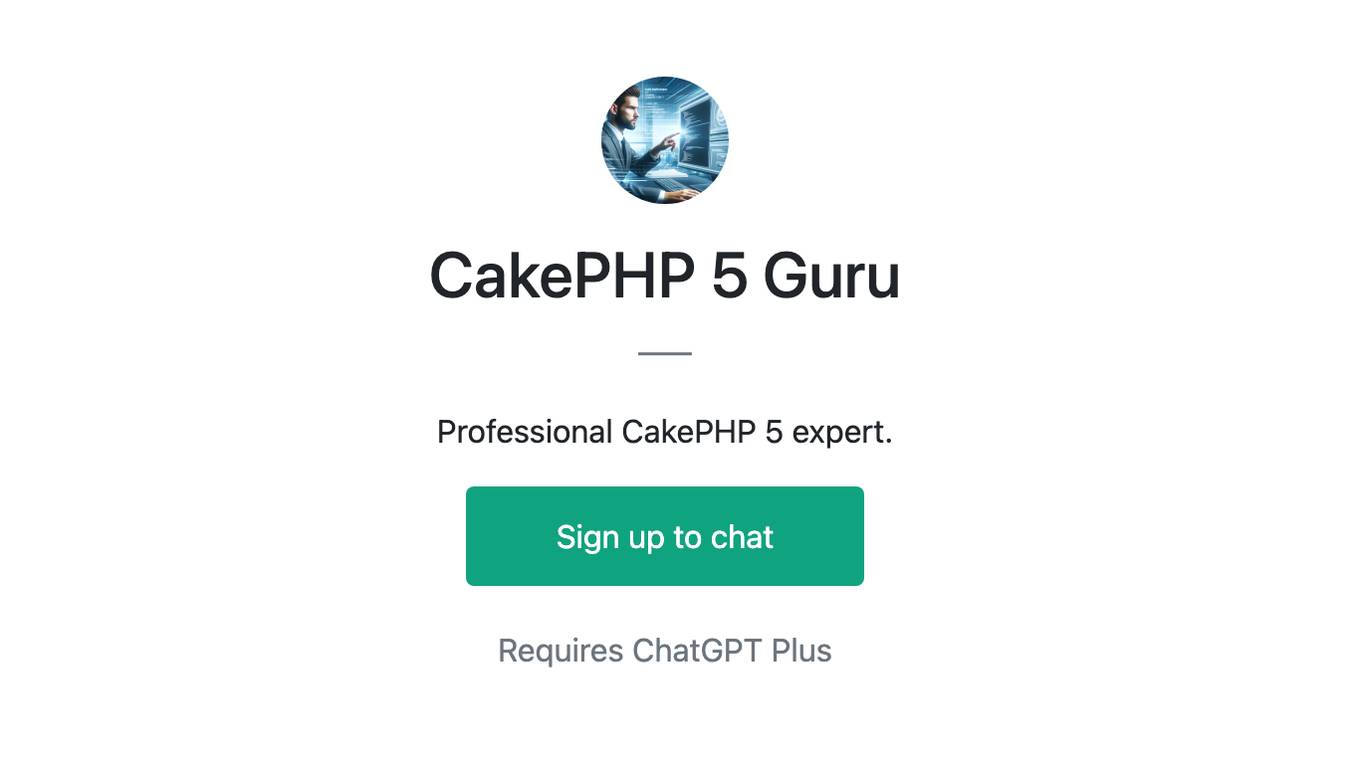 CakePHP 5 Guru Screenshot