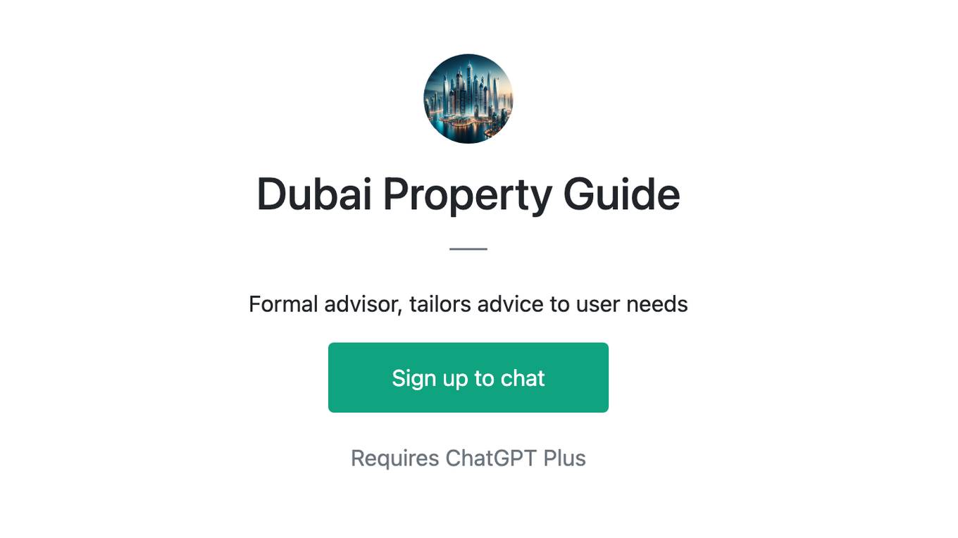 Dubai Property Guide Screenshot