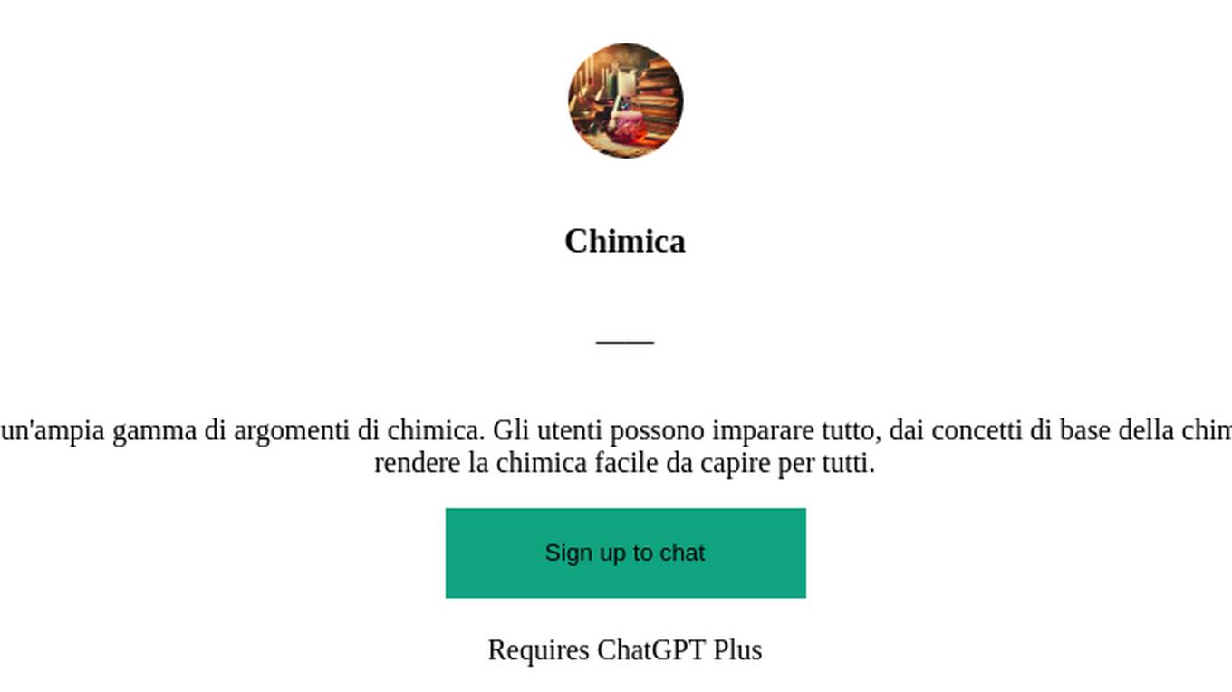 Chimica Screenshot