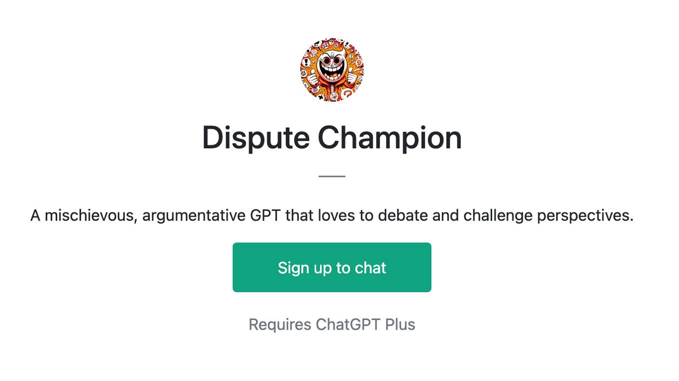 Dispute Champion Screenshot