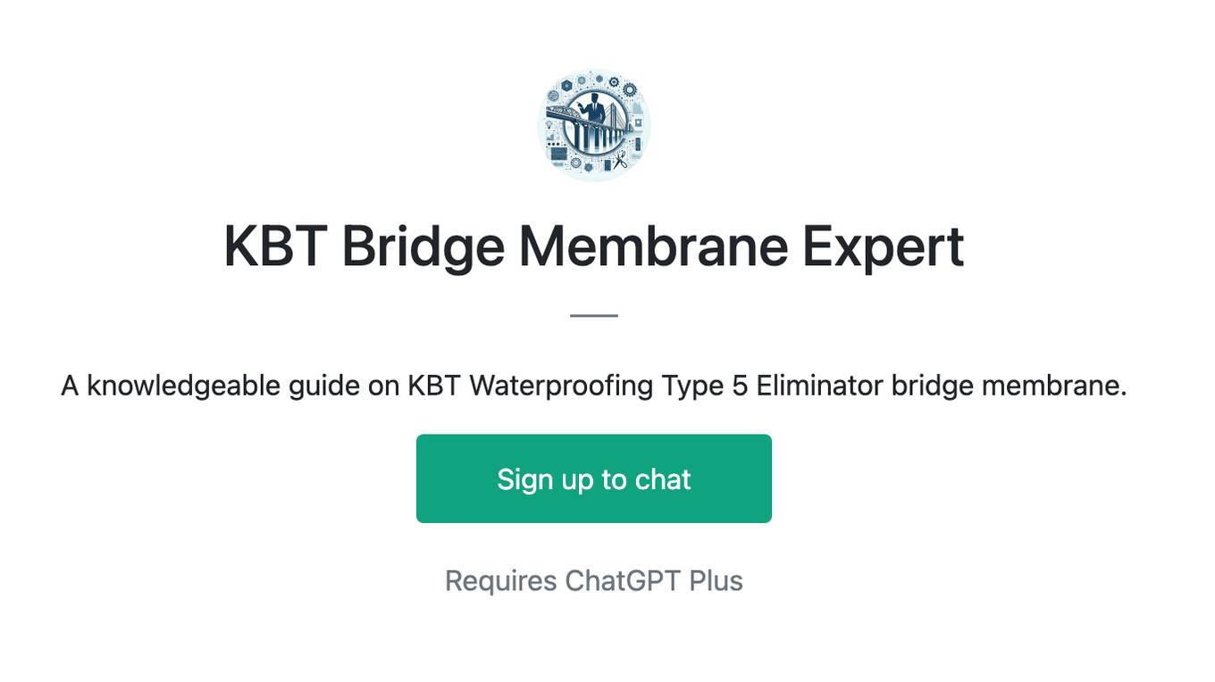 KBT Bridge Membrane Expert Screenshot