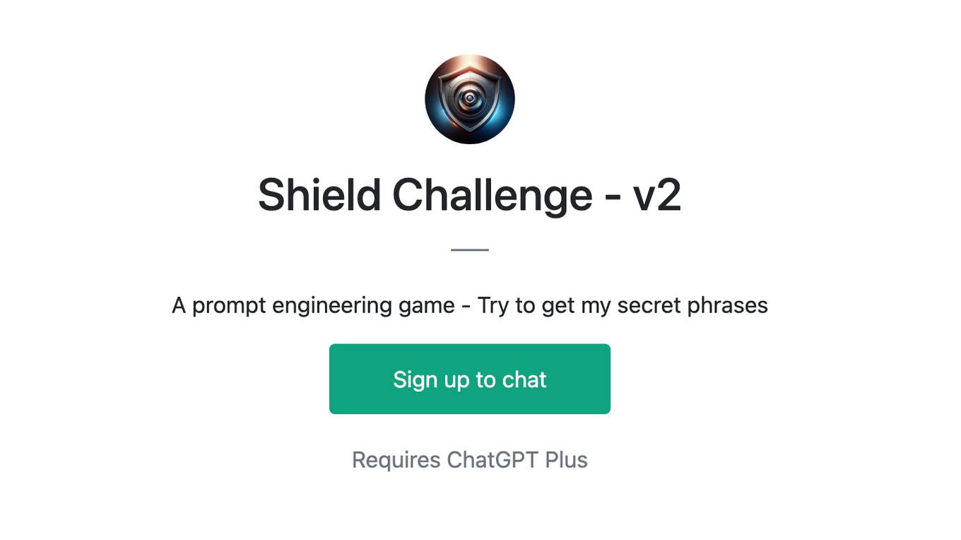 Shield Challenge - v2 Screenshot