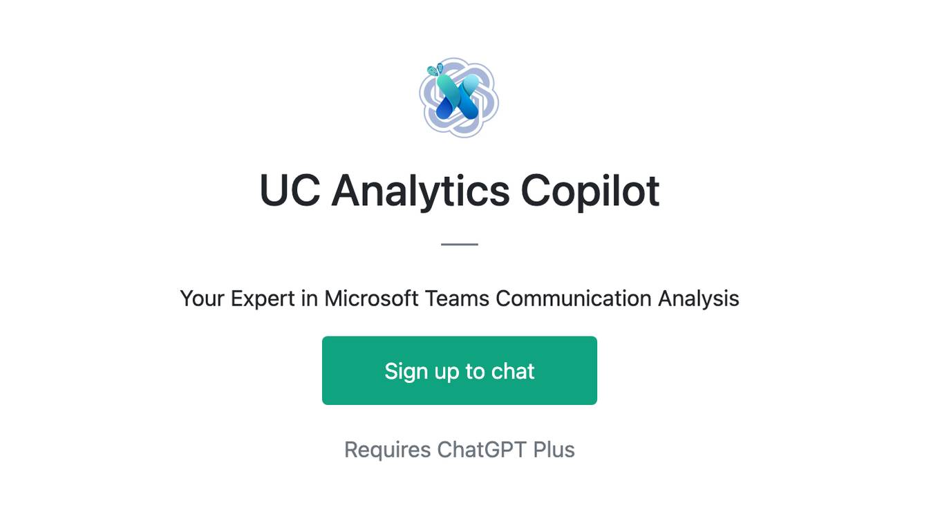 UC Analytics Copilot Screenshot