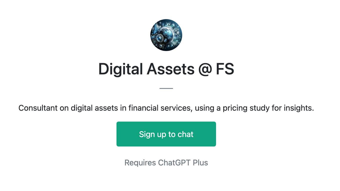 Digital Assets @ FS Screenshot