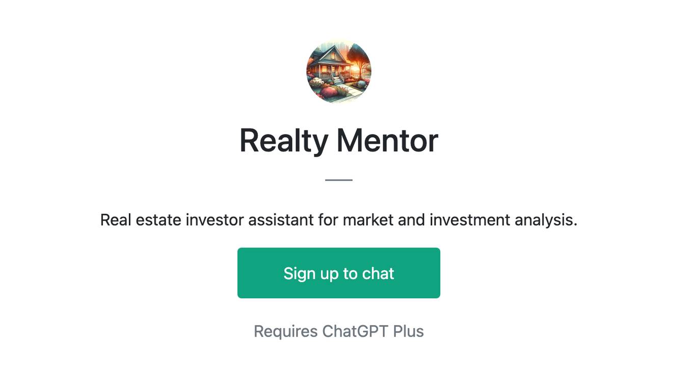 Realty Mentor Screenshot