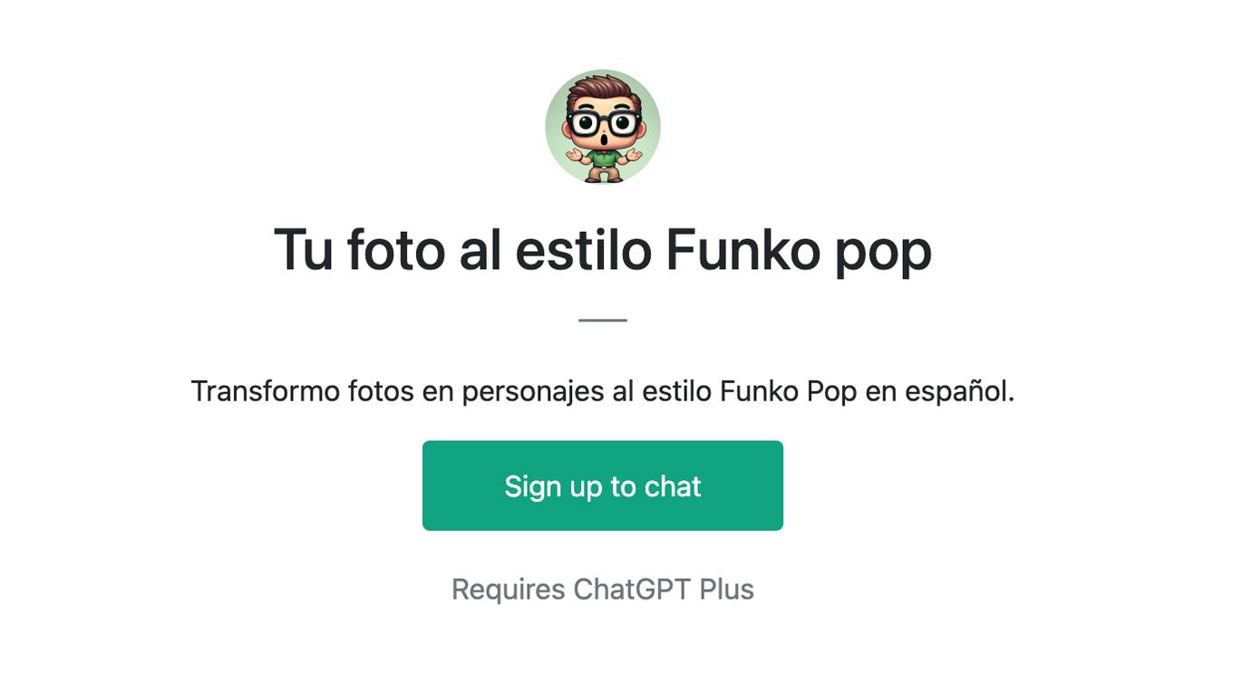 Tu foto al estilo Funko pop Screenshot