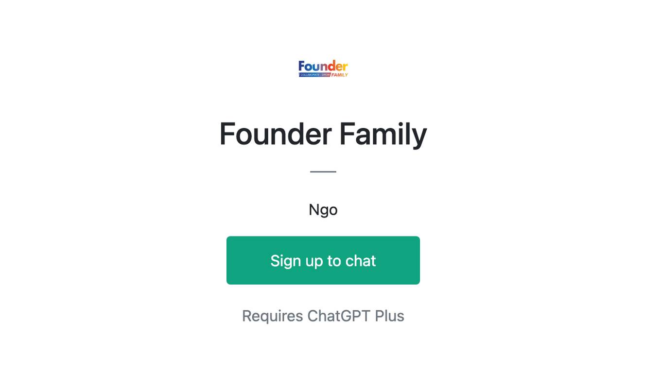 Founder Family Screenshot