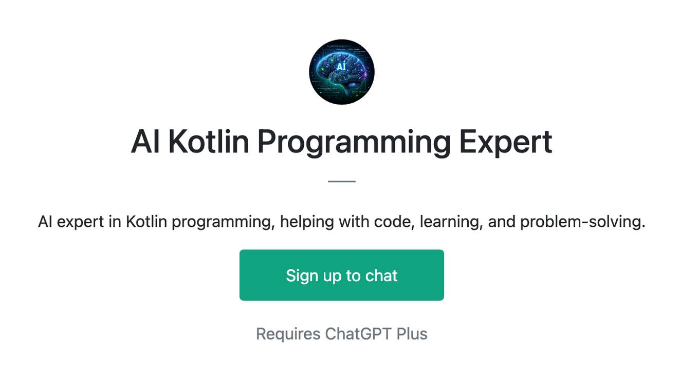 AI Kotlin Programming Expert Screenshot