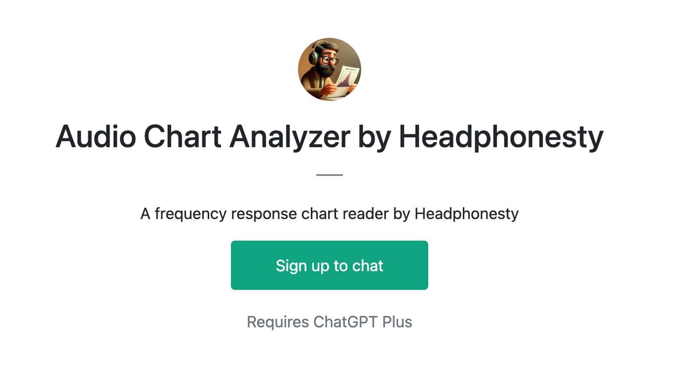 Audio Chart Analyzer by Headphonesty Screenshot