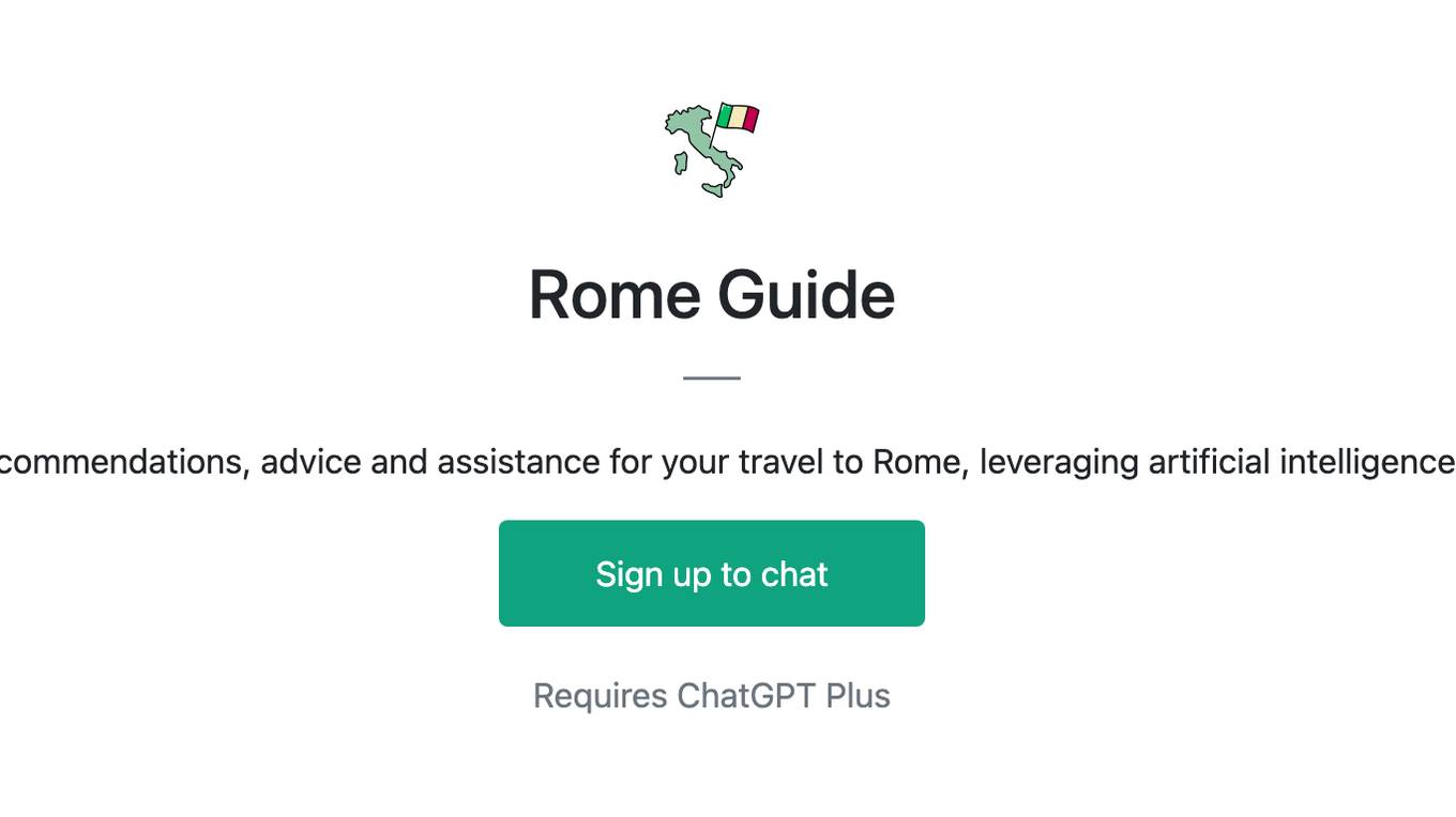 Rome Guide Screenshot