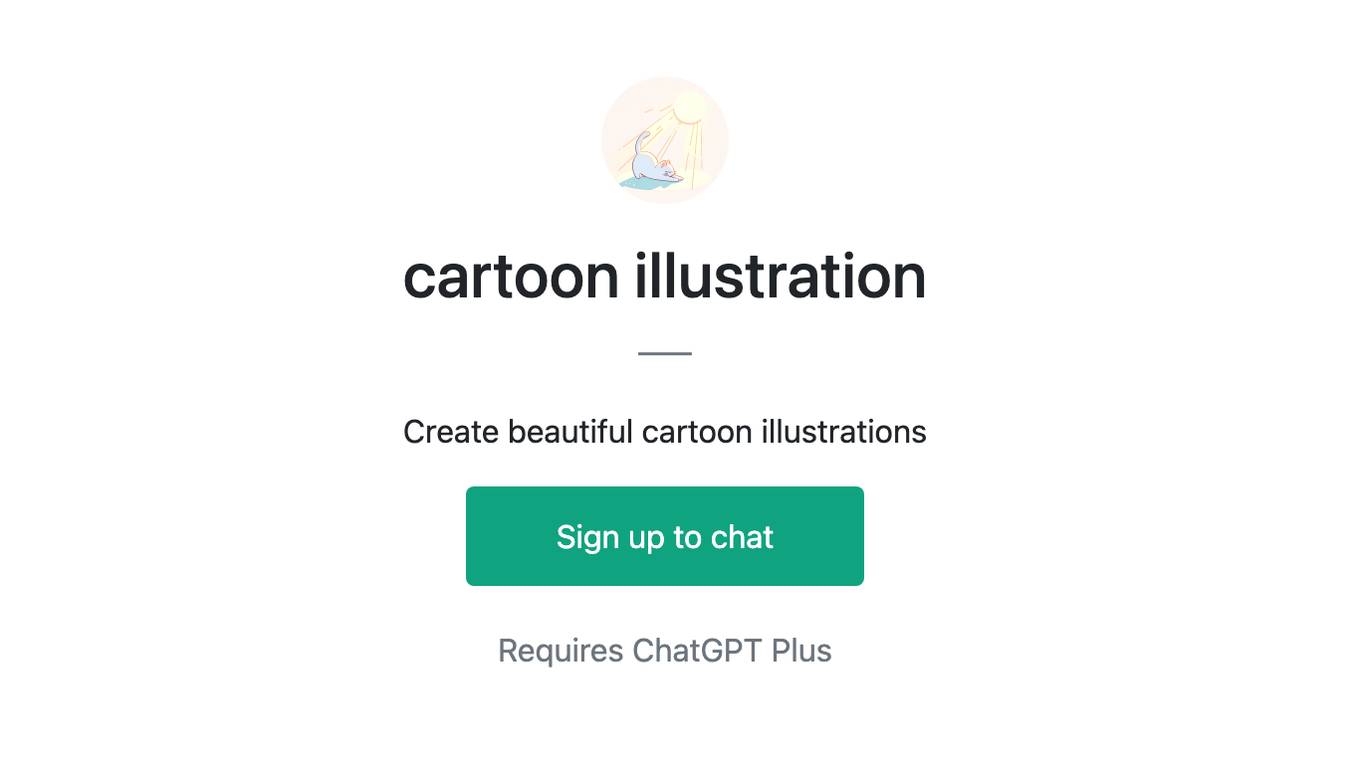 cartoon illustration Screenshot