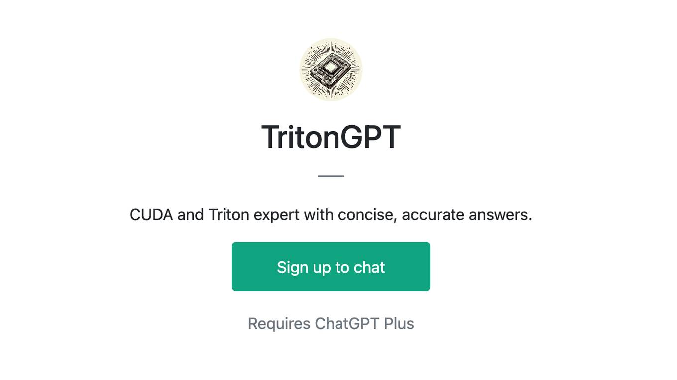 TritonGPT Screenshot