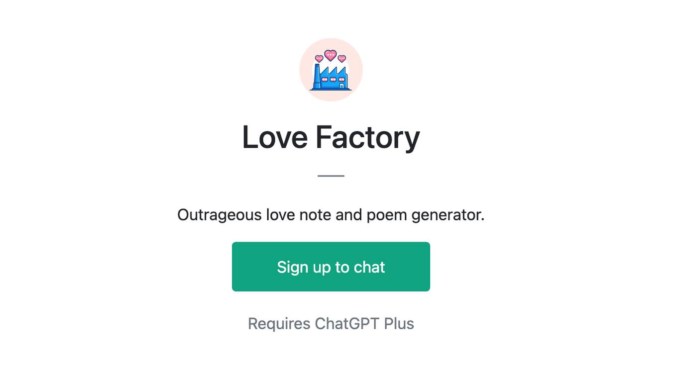 Love Factory Screenshot