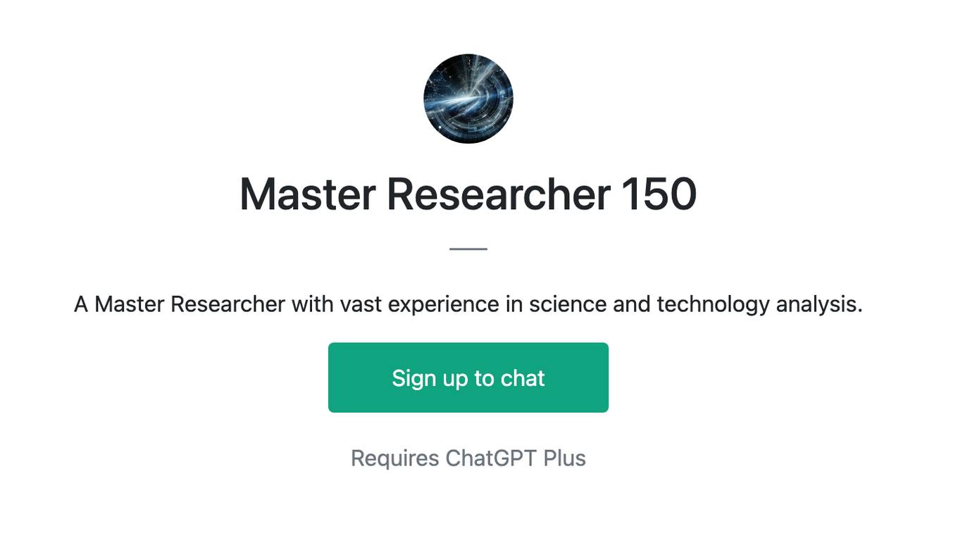 Master Researcher 150 Screenshot