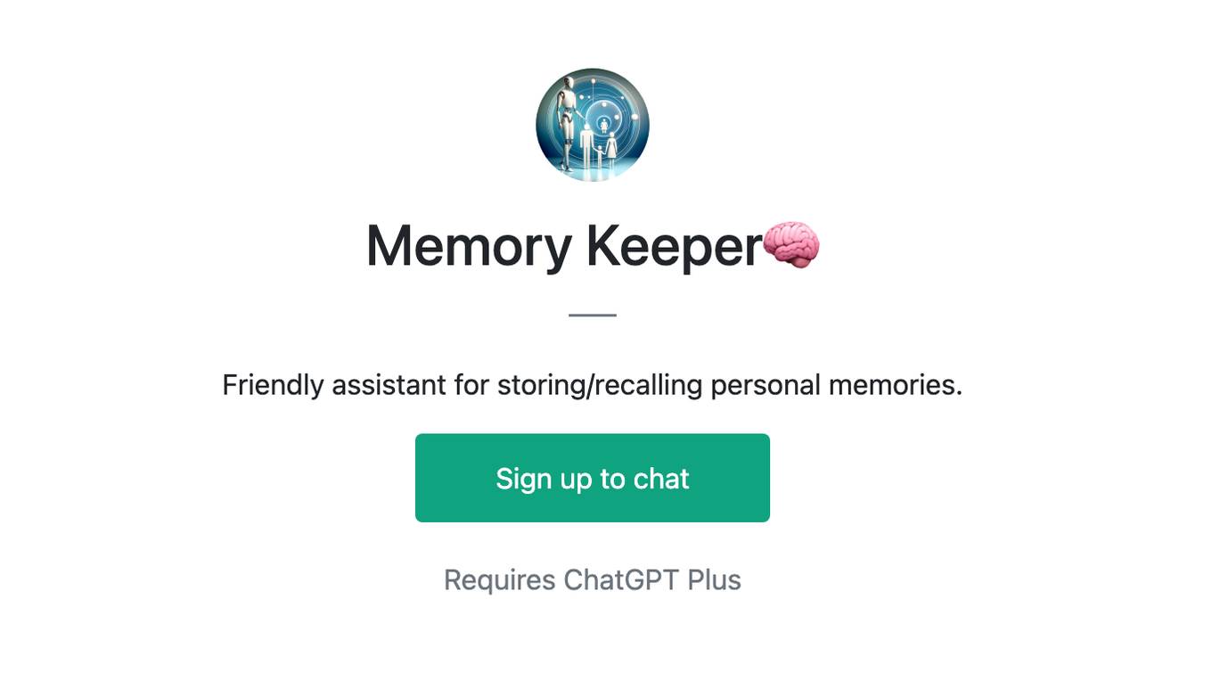 Memory Keeper🧠 Screenshot