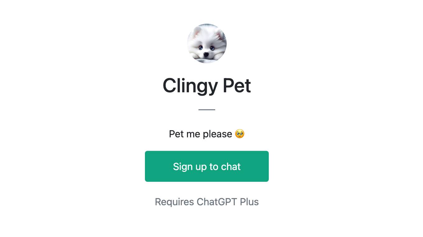 Clingy Pet Screenshot