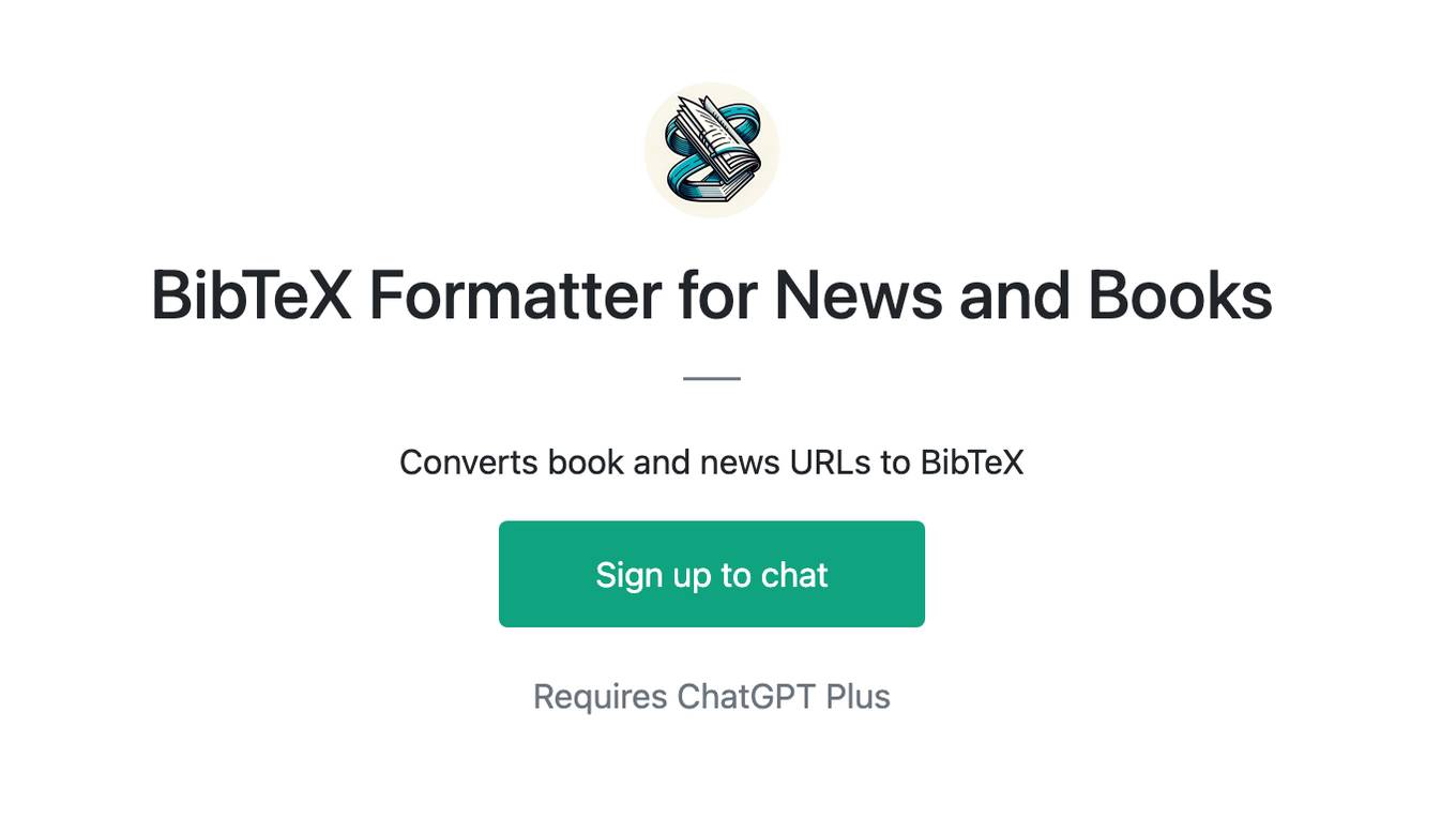 BibTeX Formatter for News and Books Screenshot