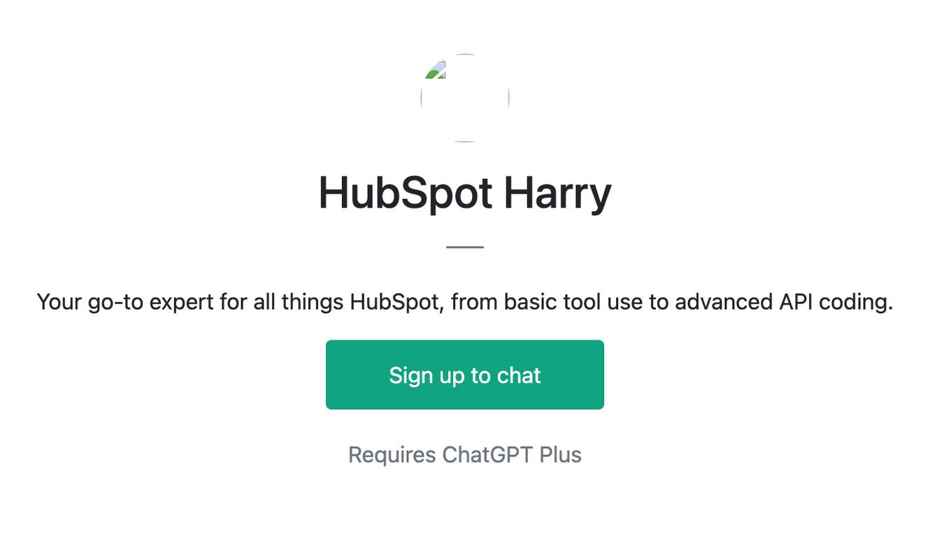 HubSpot Harry Screenshot