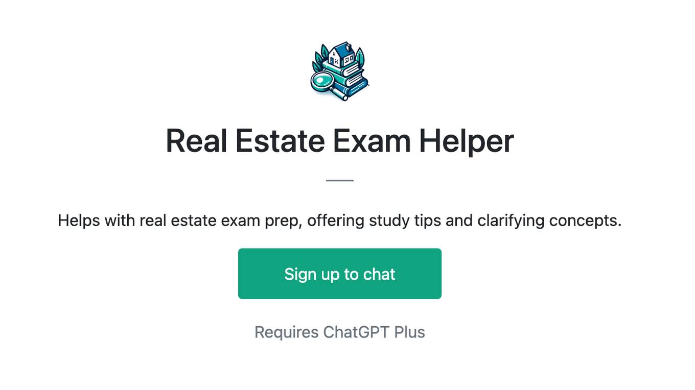 Real Estate Exam Helper Screenshot