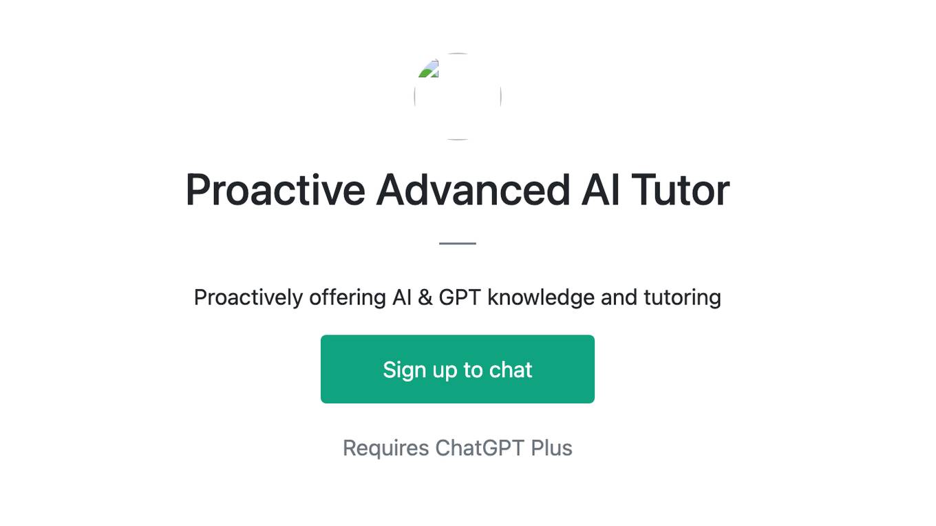 Proactive Advanced AI Tutor Screenshot