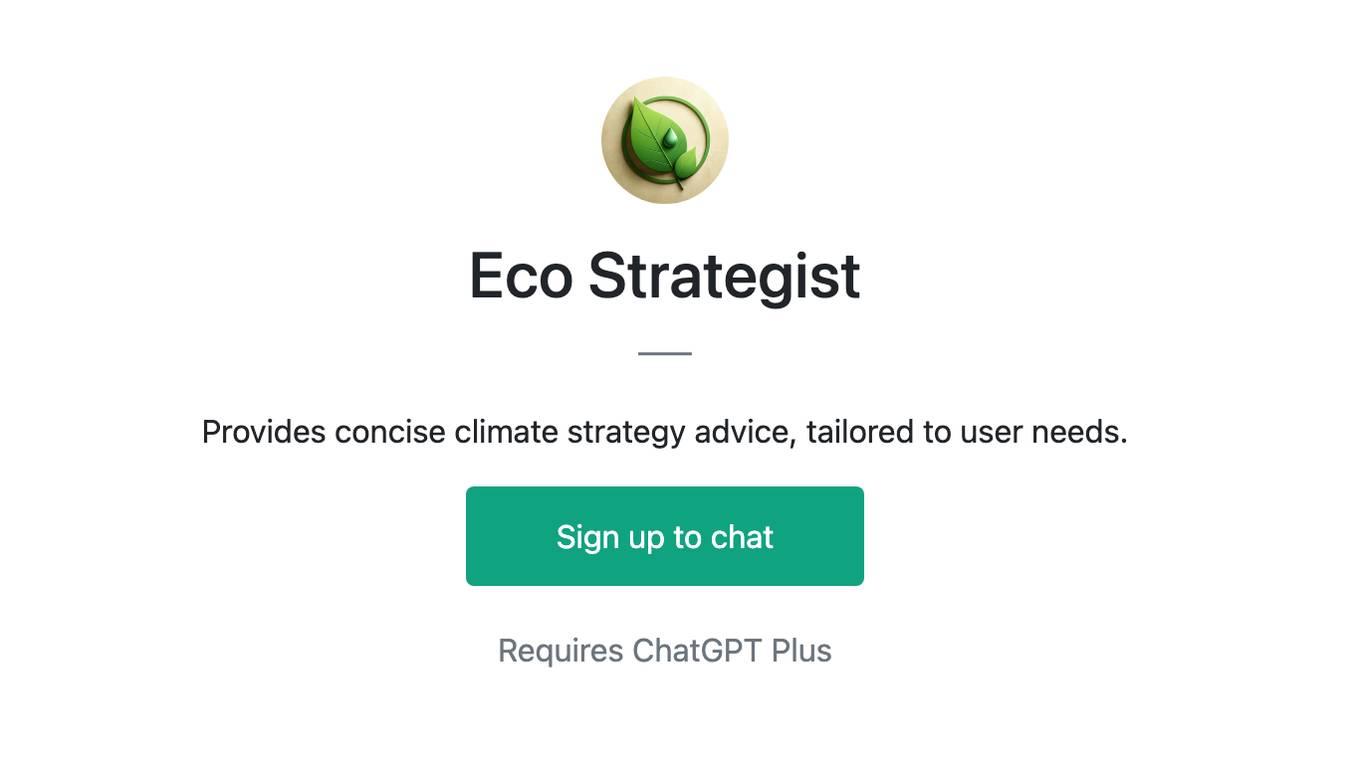 Eco Strategist Screenshot