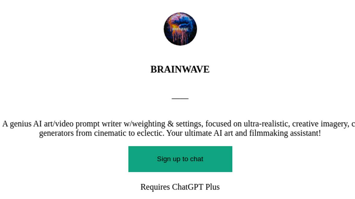 BRAINWAVE Screenshot