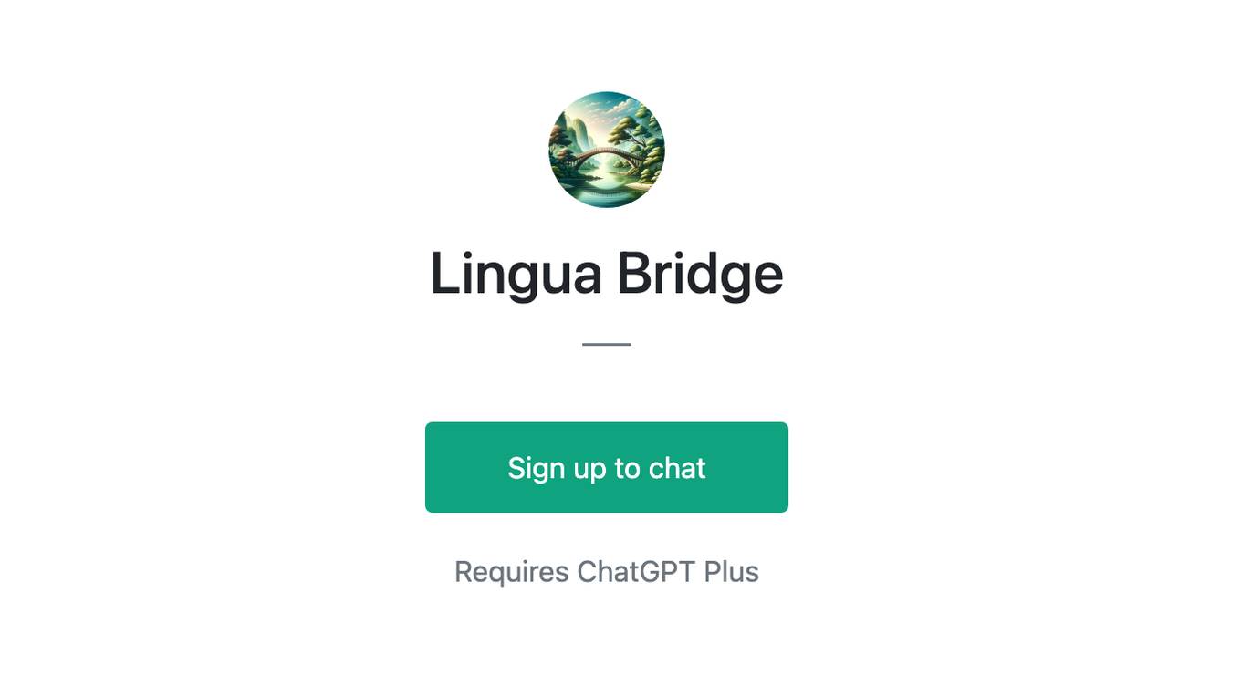 Lingua Bridge Screenshot