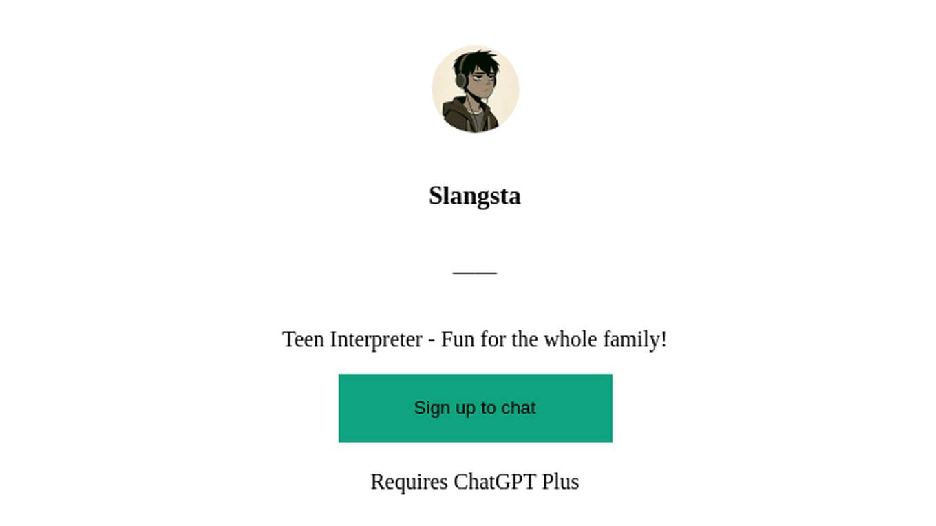 Slangsta Screenshot