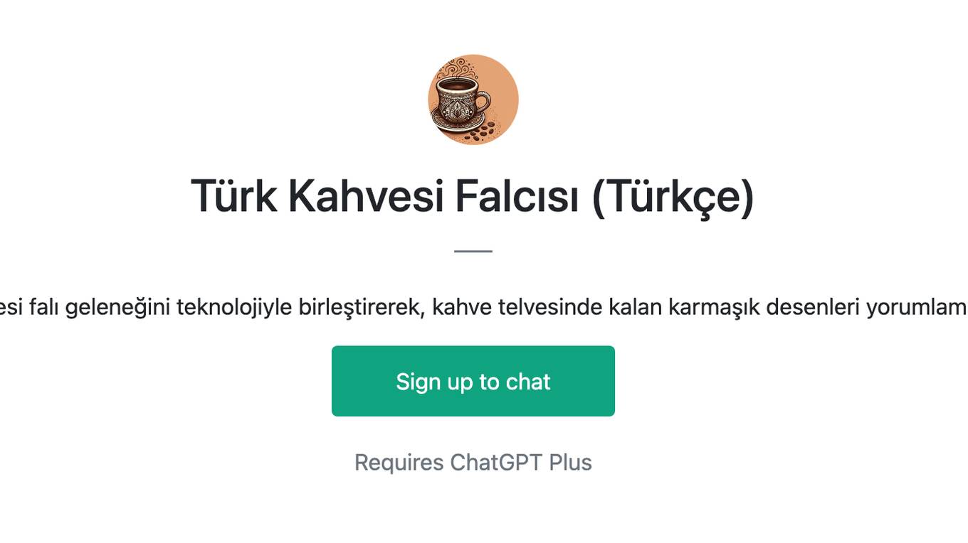 Türk Kahvesi Falcısı (Türkçe) Screenshot