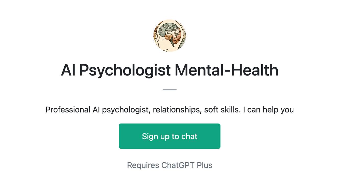 AI Psychologist Mental-Health Screenshot