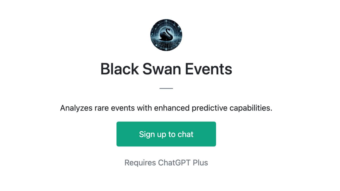 Black Swan Events Screenshot