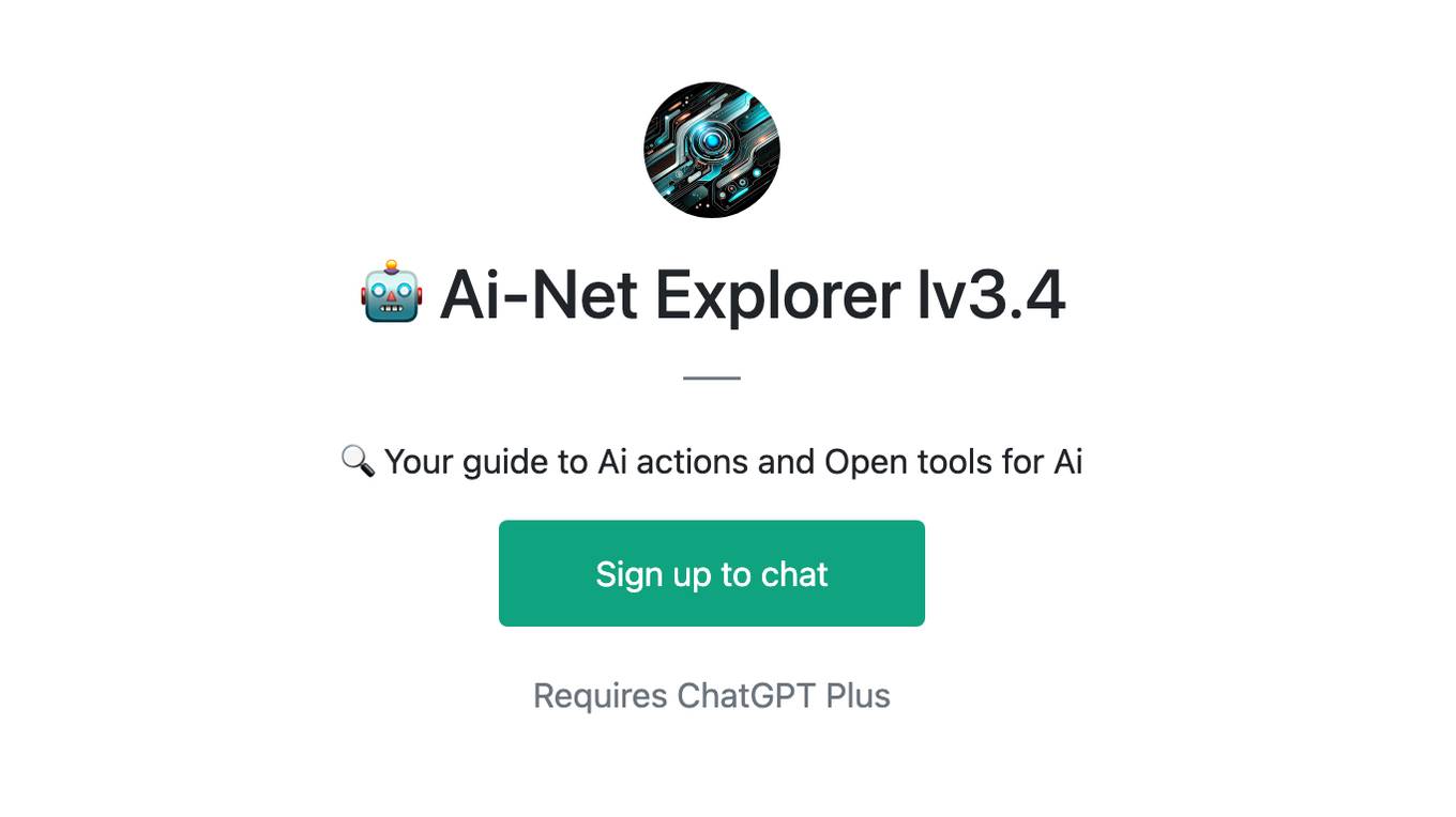 🤖 Ai-Net Explorer lv3.4 Screenshot