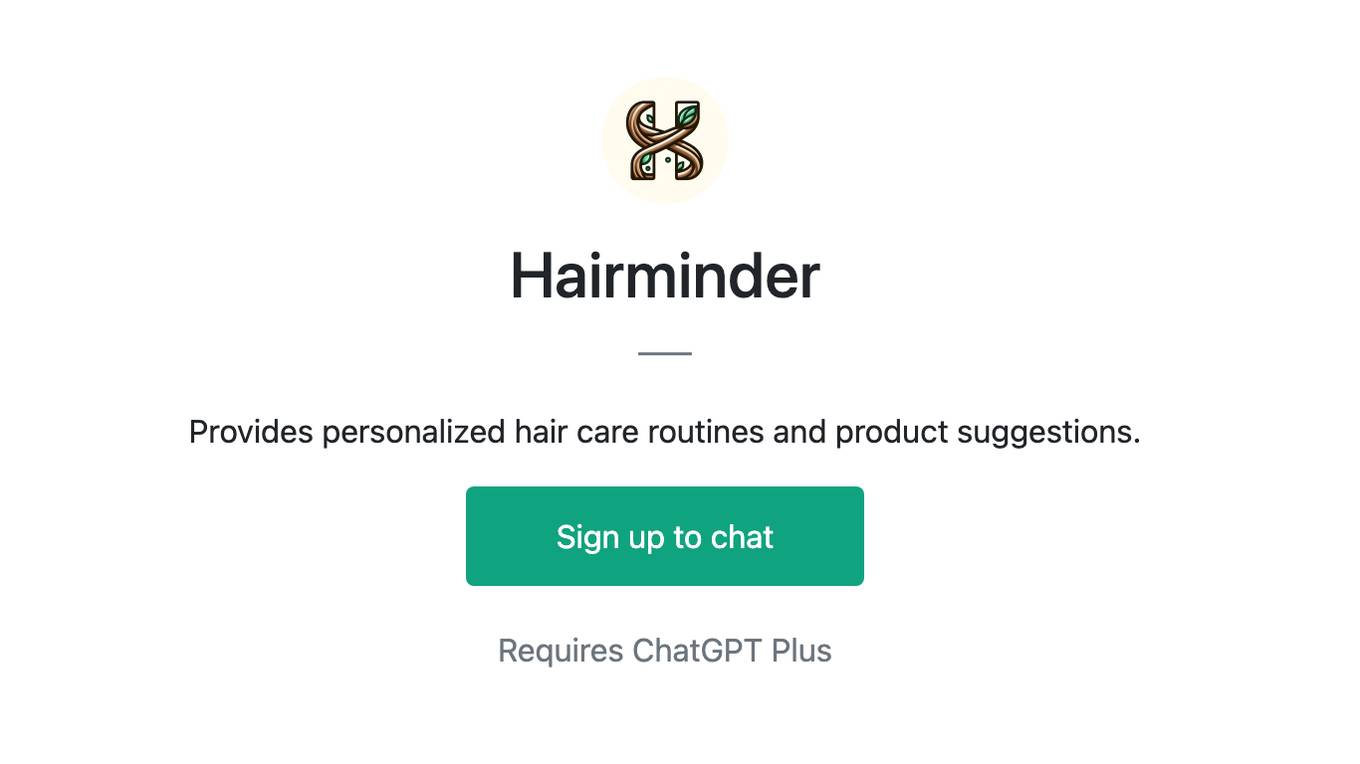 Hairminder Screenshot