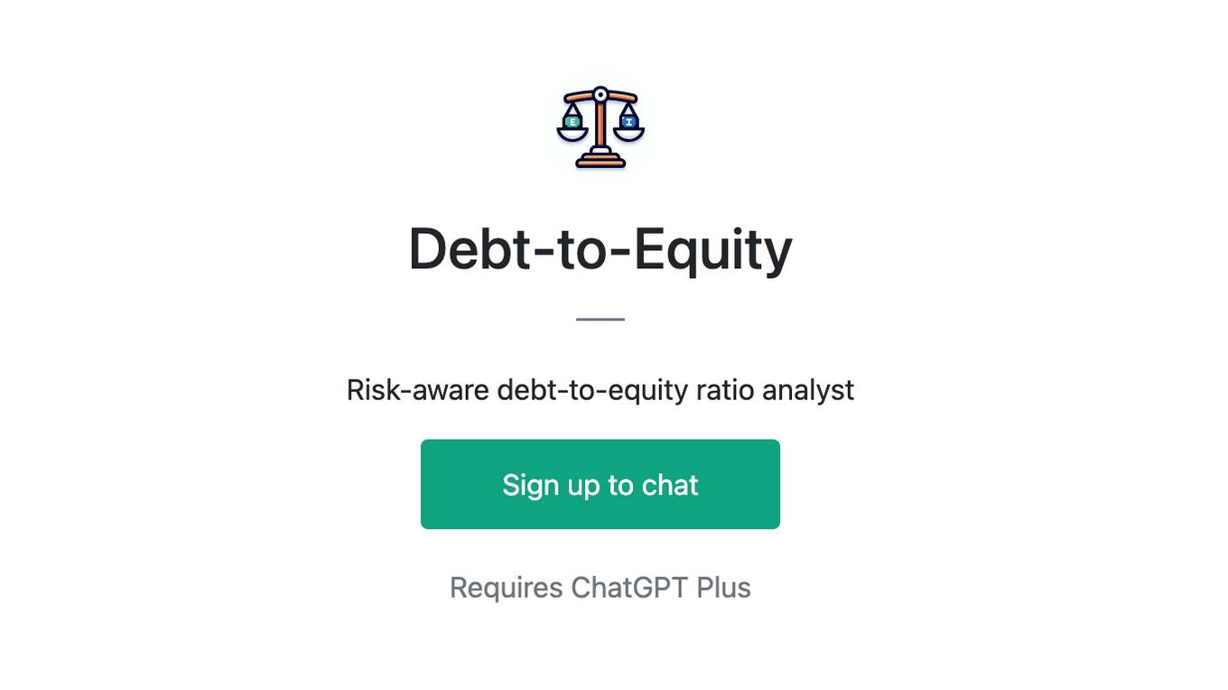 Debt-to-Equity Screenshot